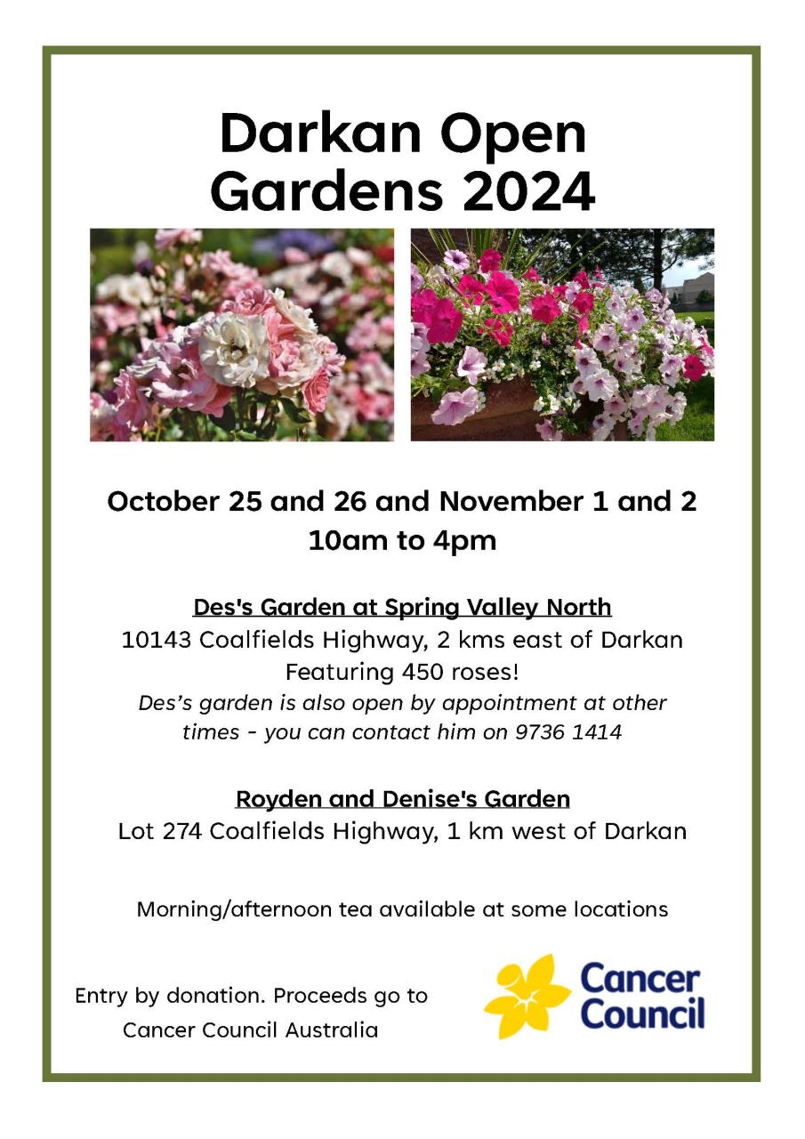 Darkan Open Gardens 2024