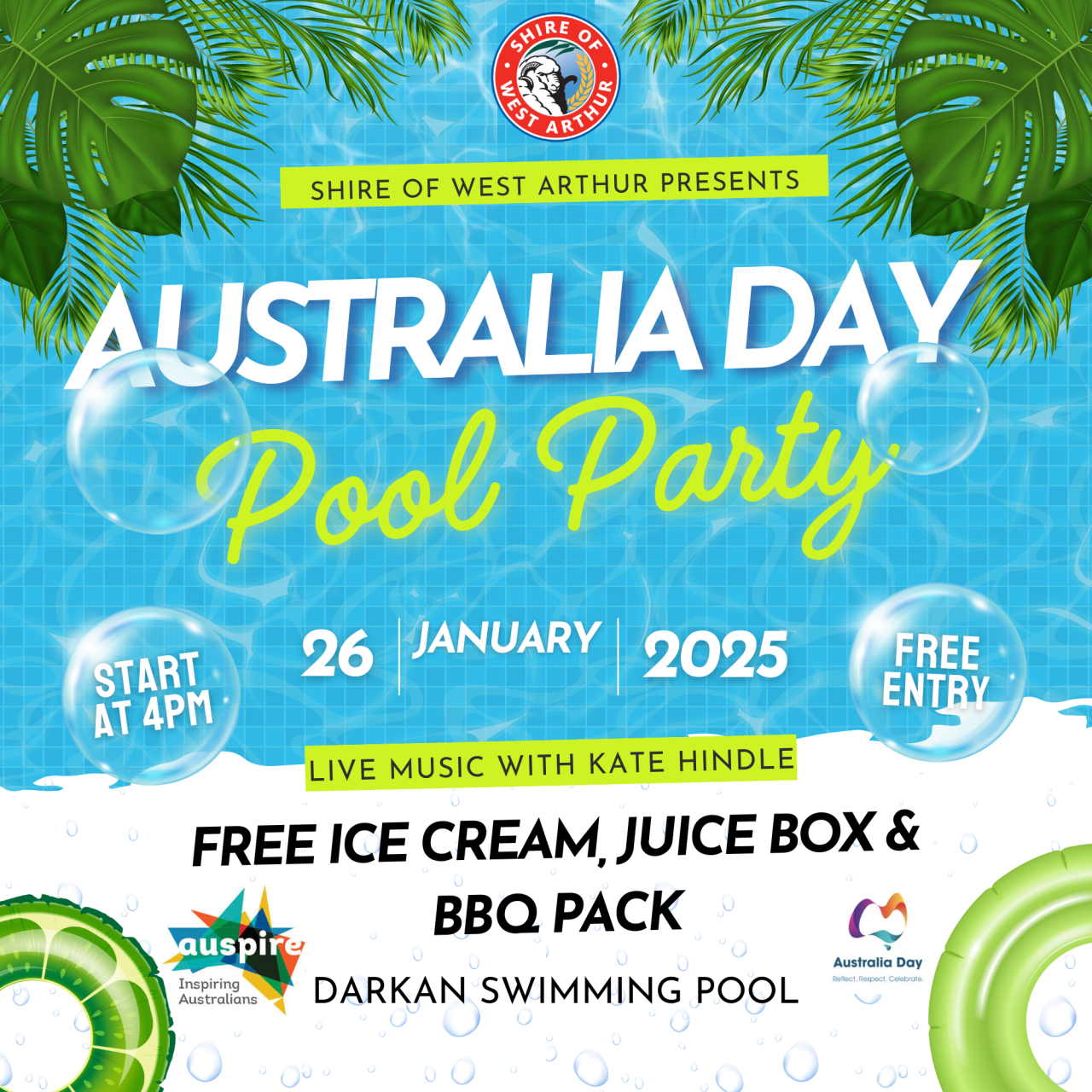 Australia Day Pool Party