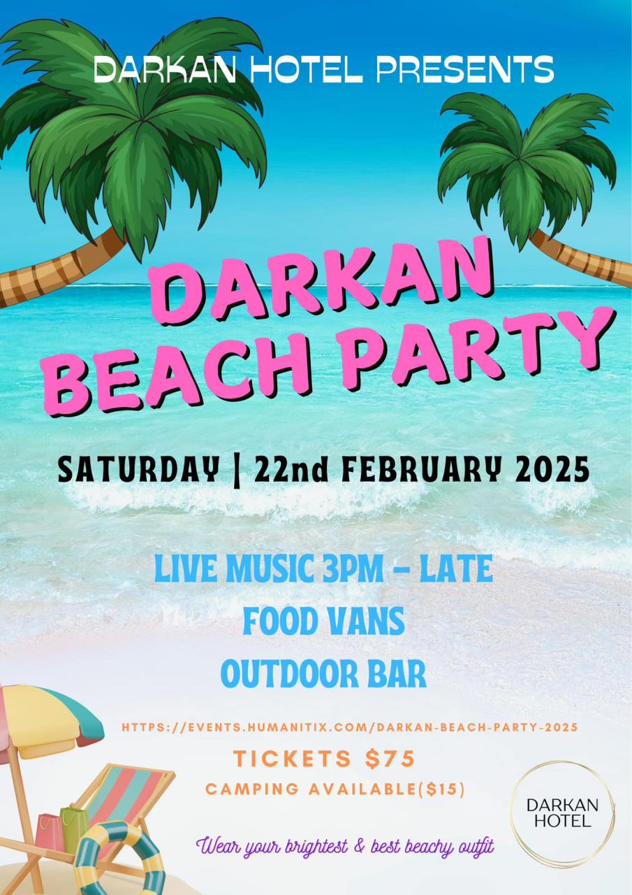 Darkan Beach Party