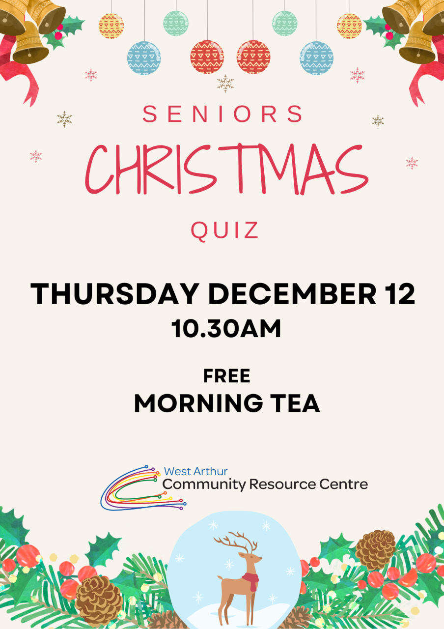 Seniors Christmas Quiz