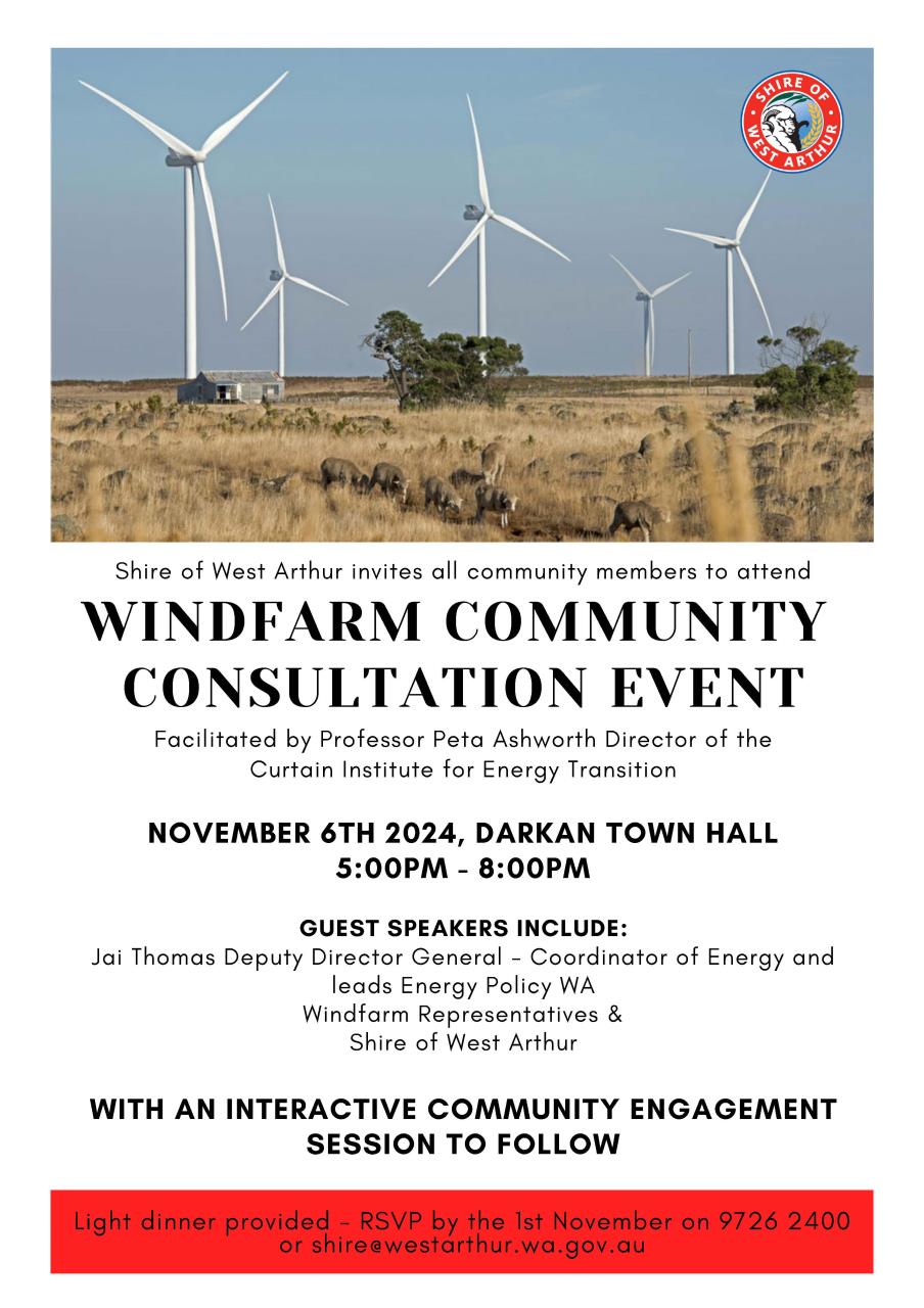 Windfarm Community Consultation